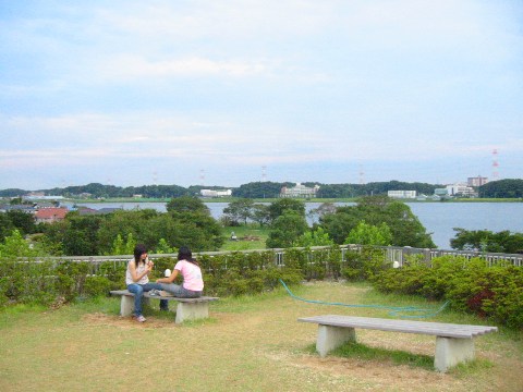 我孫子市生涯学習施設「アビスタ」屋上