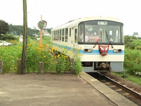 鹿島鉄道浜駅
