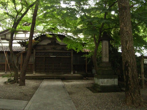 金沢市内の静明寺