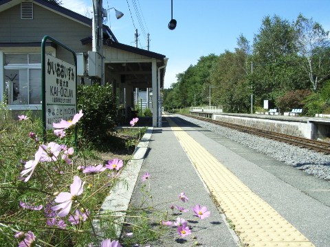 小海線甲斐大泉駅