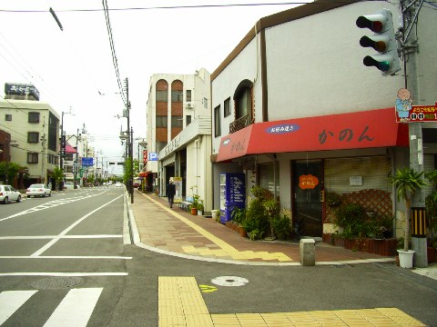 観音寺の町