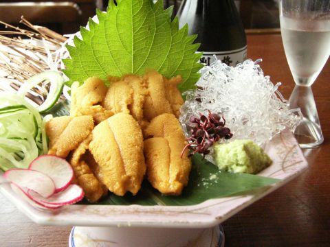 気仙沼で食べたうに