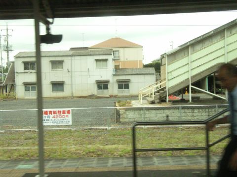 三月に廃線となったばかりの鹿島鉄道石岡駅126