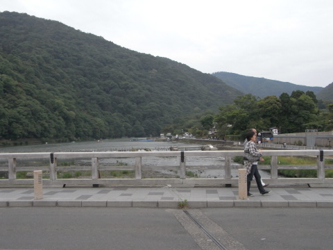 京都嵐山 渡月橋